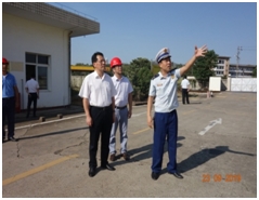 和順油庫迎接湘潭高新區(qū)安全生產(chǎn)專項(xiàng)檢查